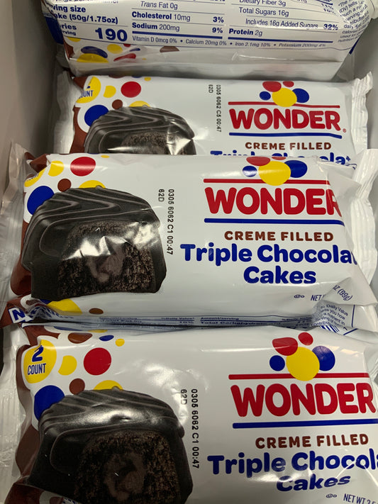 Wonder Triple Chocolate Cakes