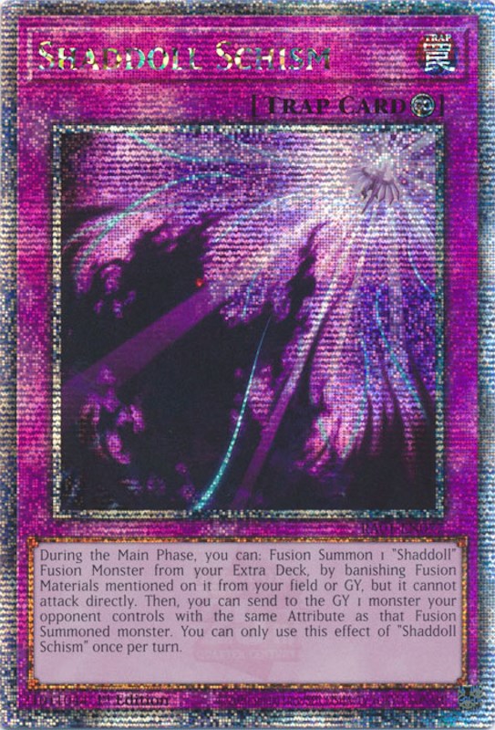 Shaddoll Schism (Quarter Century Secret Rare)
