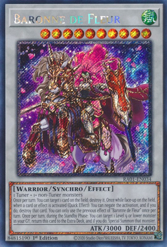 Baronne de Fleur (Platinum Secret Rare)