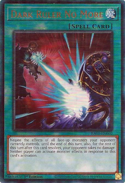 Dark Ruler No More (PUR)