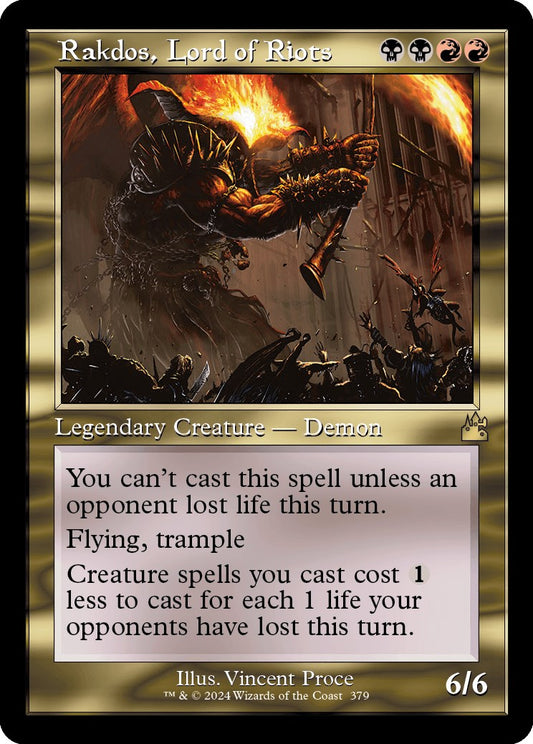 Rakdos, Lord of Riots (Retro Frame)