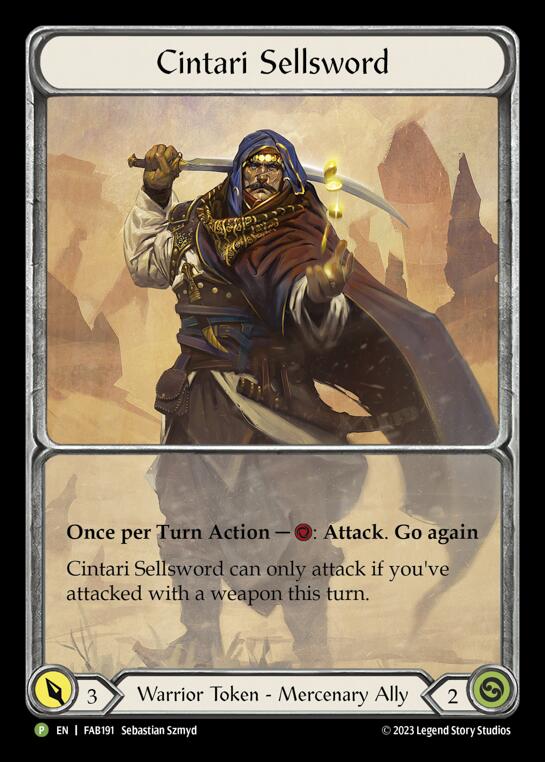 Cintari Sellsword - FAB191