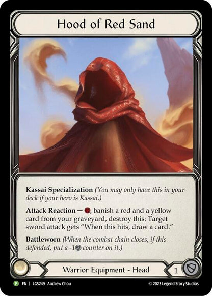 Hood of Red Sand - LGS249