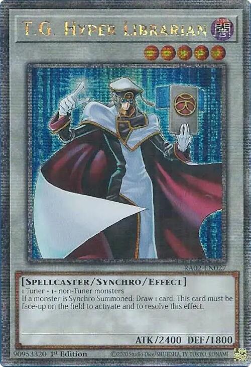 T.G. Hyper Librarian (Quarter Century Secret Rare)
