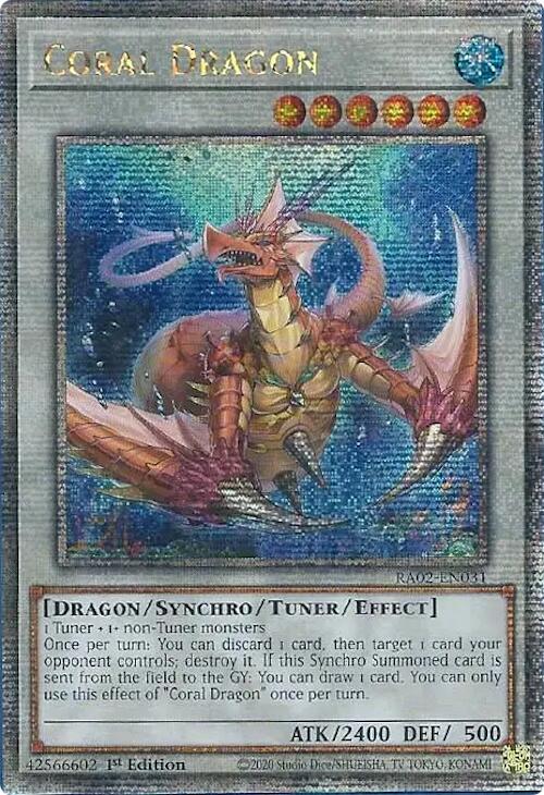 Coral Dragon (Quarter Century Secret Rare)