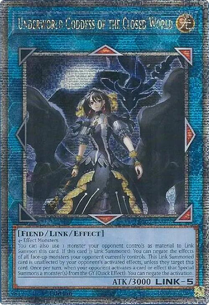 Underworld Goddess of the Closed World (Quarter Century Secret Rare)