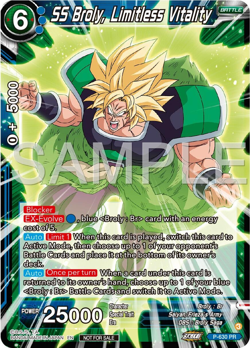 SS Broly, Limitless Vitality (Zenkai Series Tournament Pack Vol.9)
