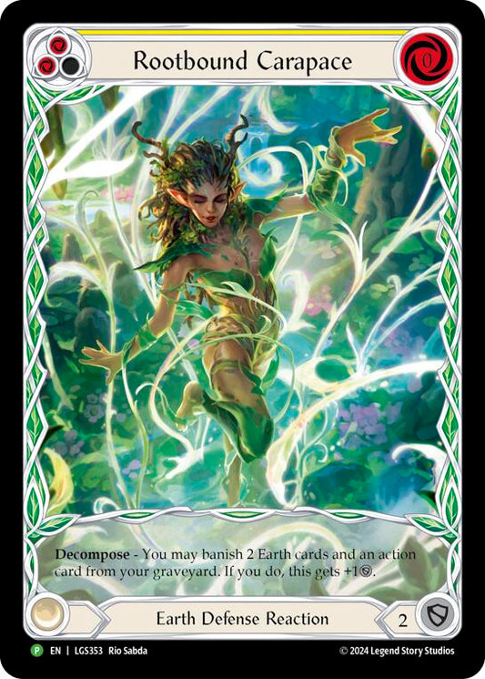 Rootbound Carapace (Yellow) (Extended Art) - LGS353