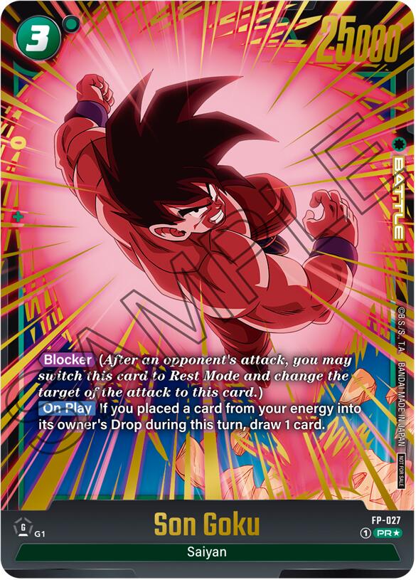 Son Goku - FP-027 (Gold)