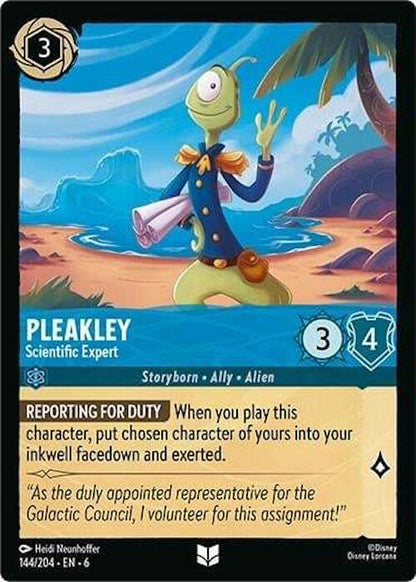 Pleakley - Scientific Expert