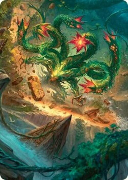 Mossborn Hydra Art Card (42/54)