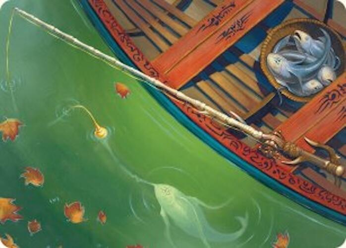 Fishing Pole Art Card (18/54)