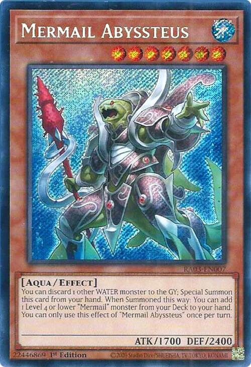 Mermail Abyssteus (Secret Rare)