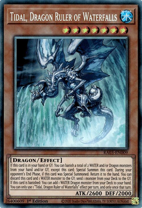 Tidal, Dragon Ruler of Waterfalls (PCR)
