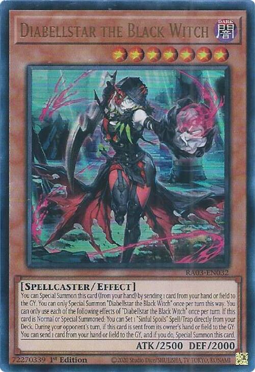Diabellstar the Black Witch (UR)