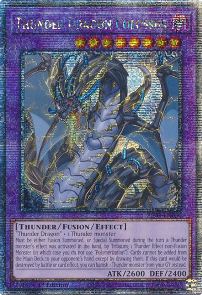 Thunder Dragon Colossus (Quarter Century Secret Rare)