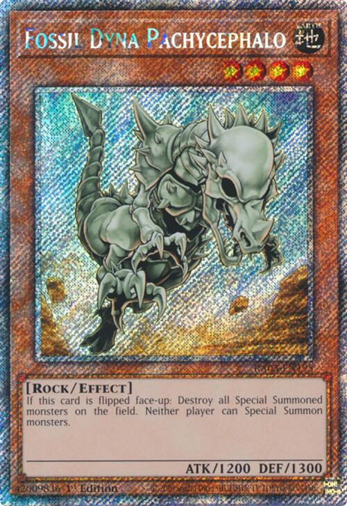 Fossil Dyna Pachycephalo (Platinum Secret Rare)
