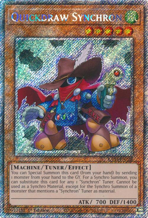 Quickdraw Synchron (Platinum Secret Rare)