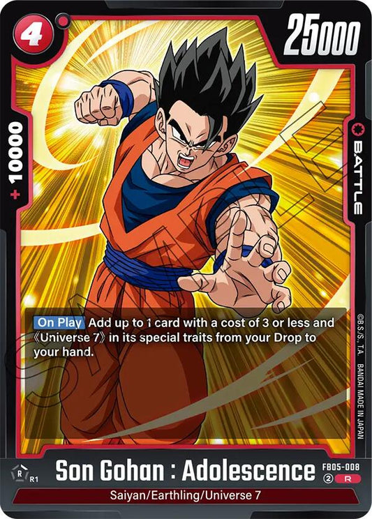 Son Gohan : Adolescence - FB05-008