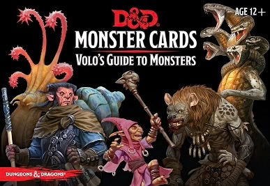 D&D Monster Cards - Volo’s Guide To Monsters