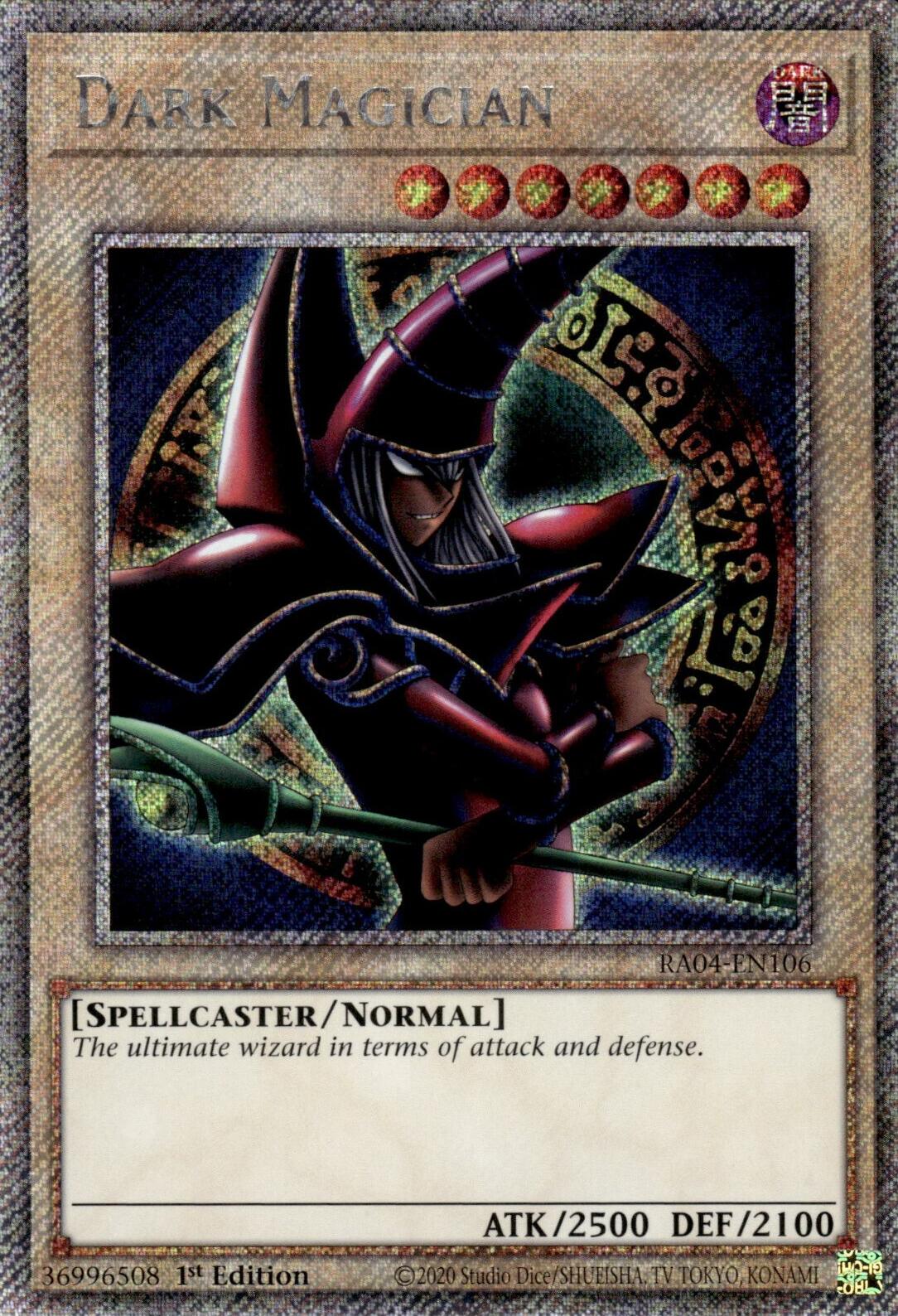Dark Magician (Arkana) (Platinum Secret Rare)