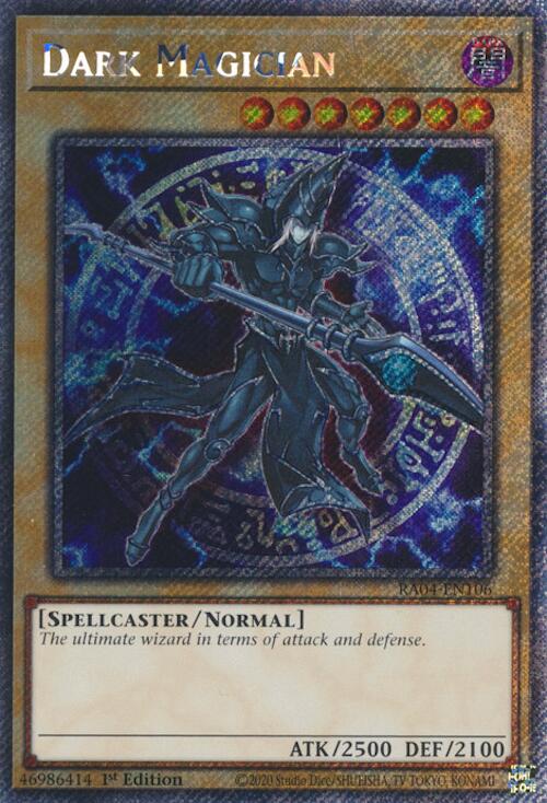 Dark Magician (7th Art) (Platinum Secret Rare)