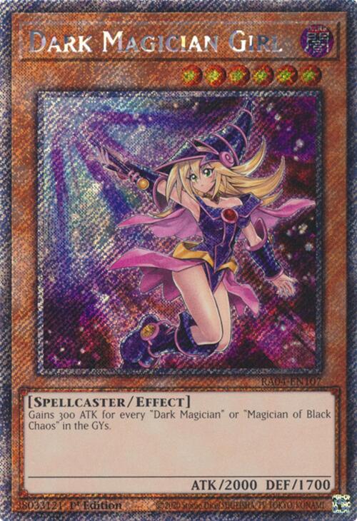 Dark Magician Girl (7th Art) (Platinum Secret Rare)