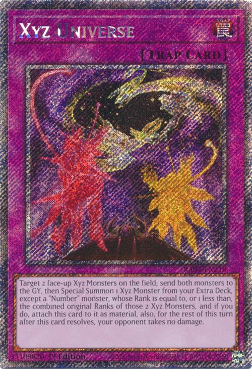 Xyz Universe (Platinum Secret Rare)
