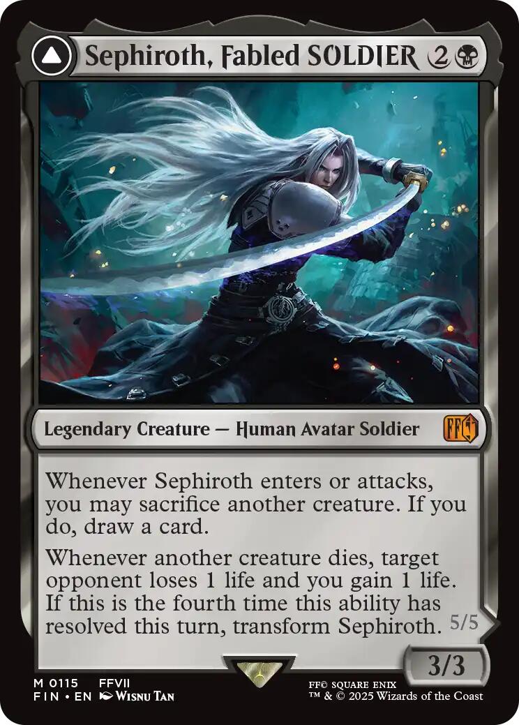 Sephiroth, Fabled SOLDIER