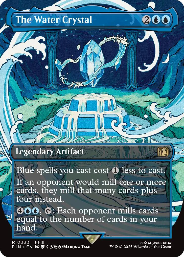 The Water Crystal (Borderless)