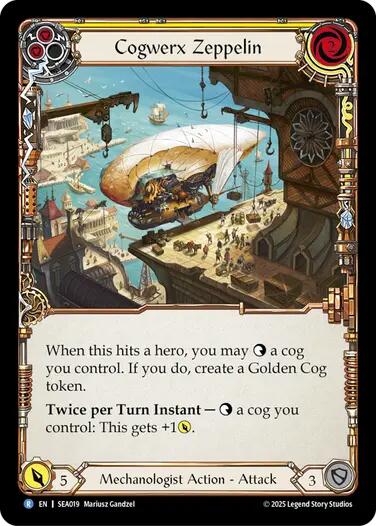 Cogwerx Zeppelin (Yellow)
