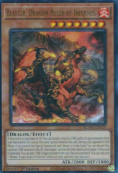 Blaster, Dragon Ruler of Infernos