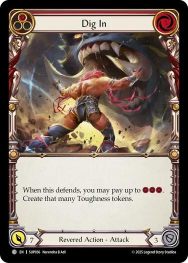 Dig In (Red)