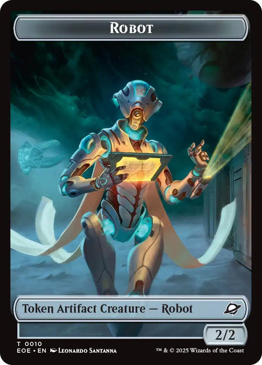 Robot // Munitions Double-Sided Token