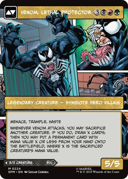 Eddie Brock (0224) (Borderless) (Back)