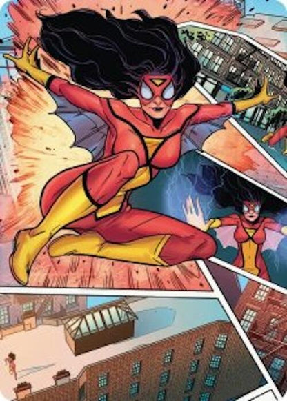 Spider-Woman, Stunning Savior Art Card