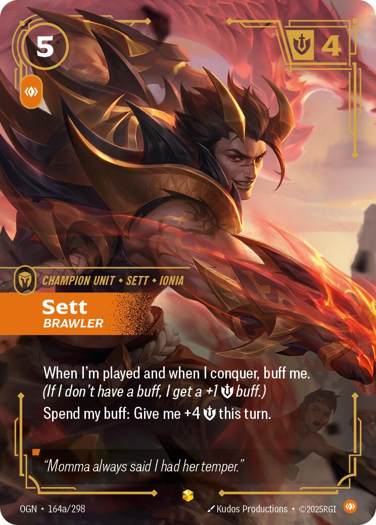 Sett - Brawler (Alternate Art)