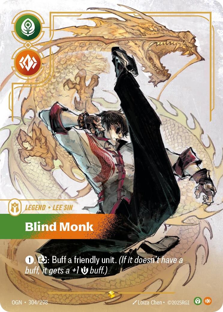 リフトバウンド　riftbound オーバーナンバー　blind monk Riftbound Singles – KunaiGames