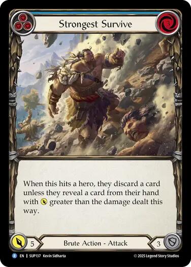Strongest Survive (Blue)