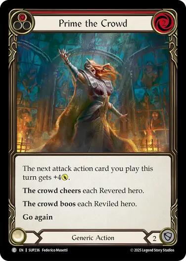 Prime the Crowd (Red)