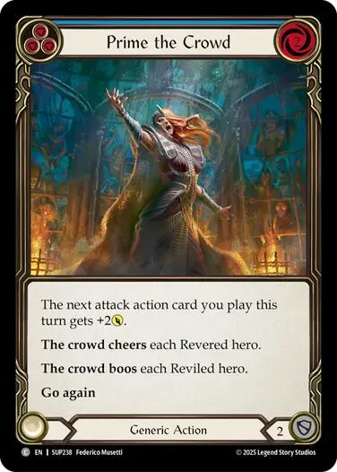 Prime the Crowd (Blue)
