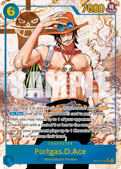 Portgas.D.Ace (119) (Parallel) | Near Mint / English / Foil