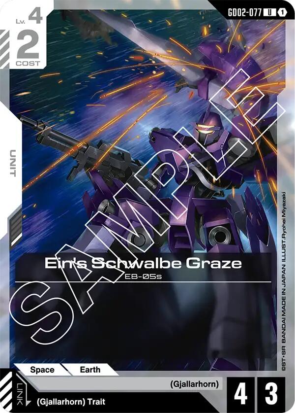 Ein's Schwalbe Graze