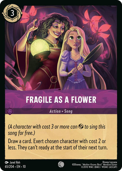 Fragile as a Flower