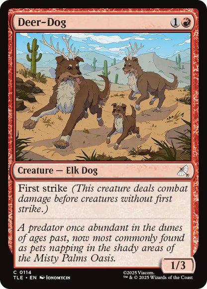 Deer-Dog