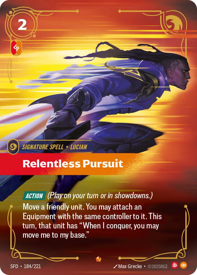 Relentless Pursuit
