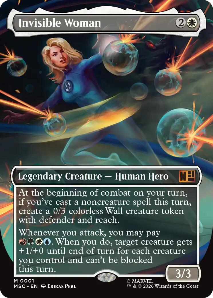 Invisible Woman (Borderless)