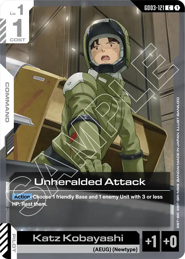 Unheralded Attack