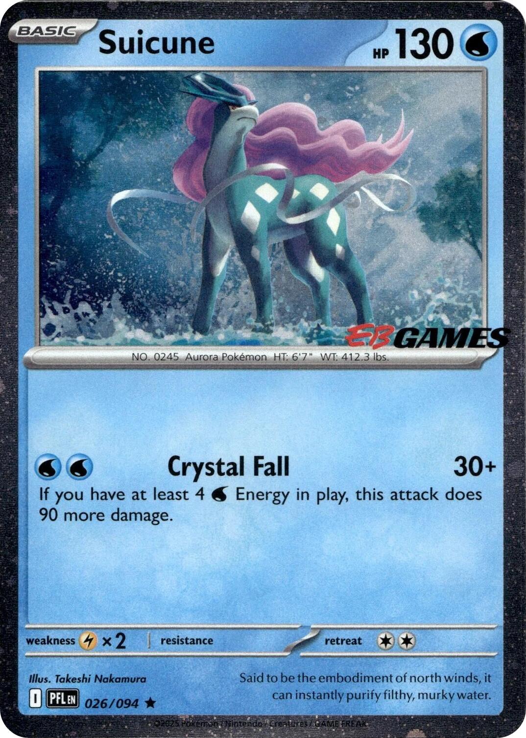 Suicune (EB Games Exclusive)
