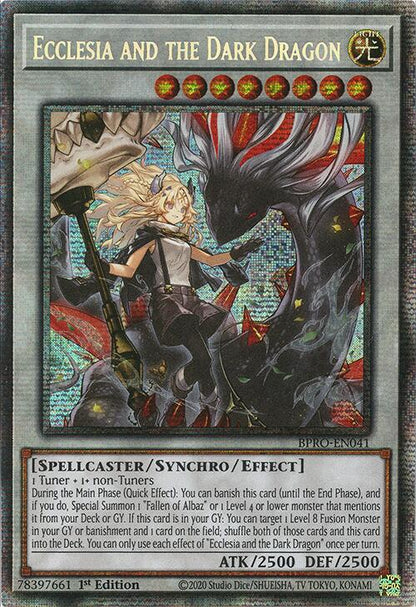 Ecclesia and the Dark Dragon (Starlight Rare)